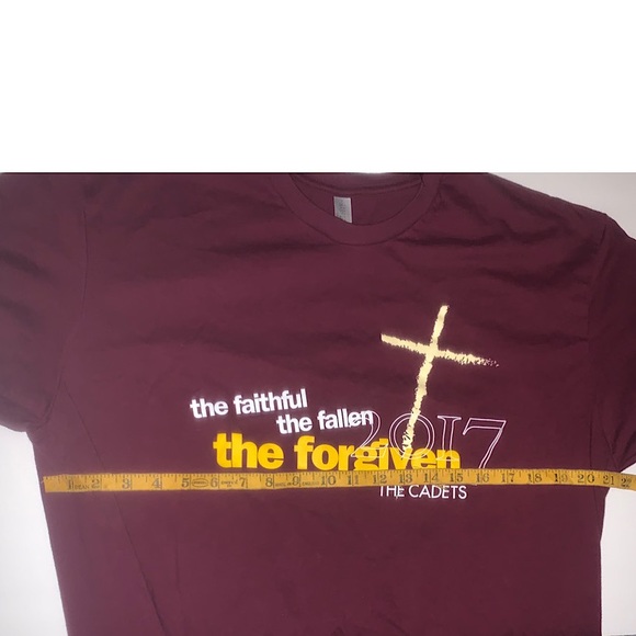 2017 concert tour shirt the Cadets The faithful, the fallen, the forgiven - Picture 5 of 5